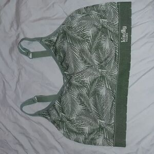 Kindly Yours Tropical Leaf Lightly Padded Bra